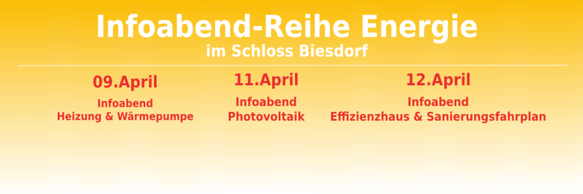 Veranstaltungstermine Infoabend Biesdorf